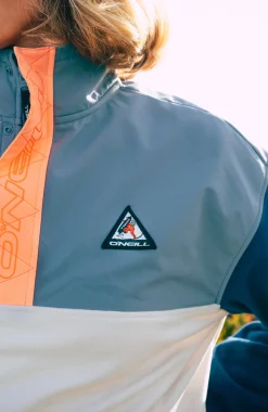 DamesFWC'Play Polartec® fleecetrui met halve rits| Blauw Mix