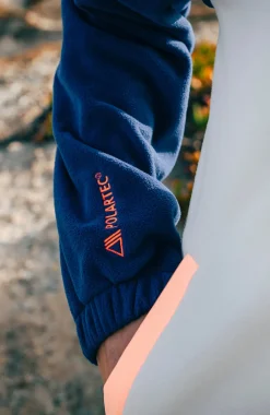 DamesFWC'Play Polartec® fleecetrui met halve rits| Blauw Mix