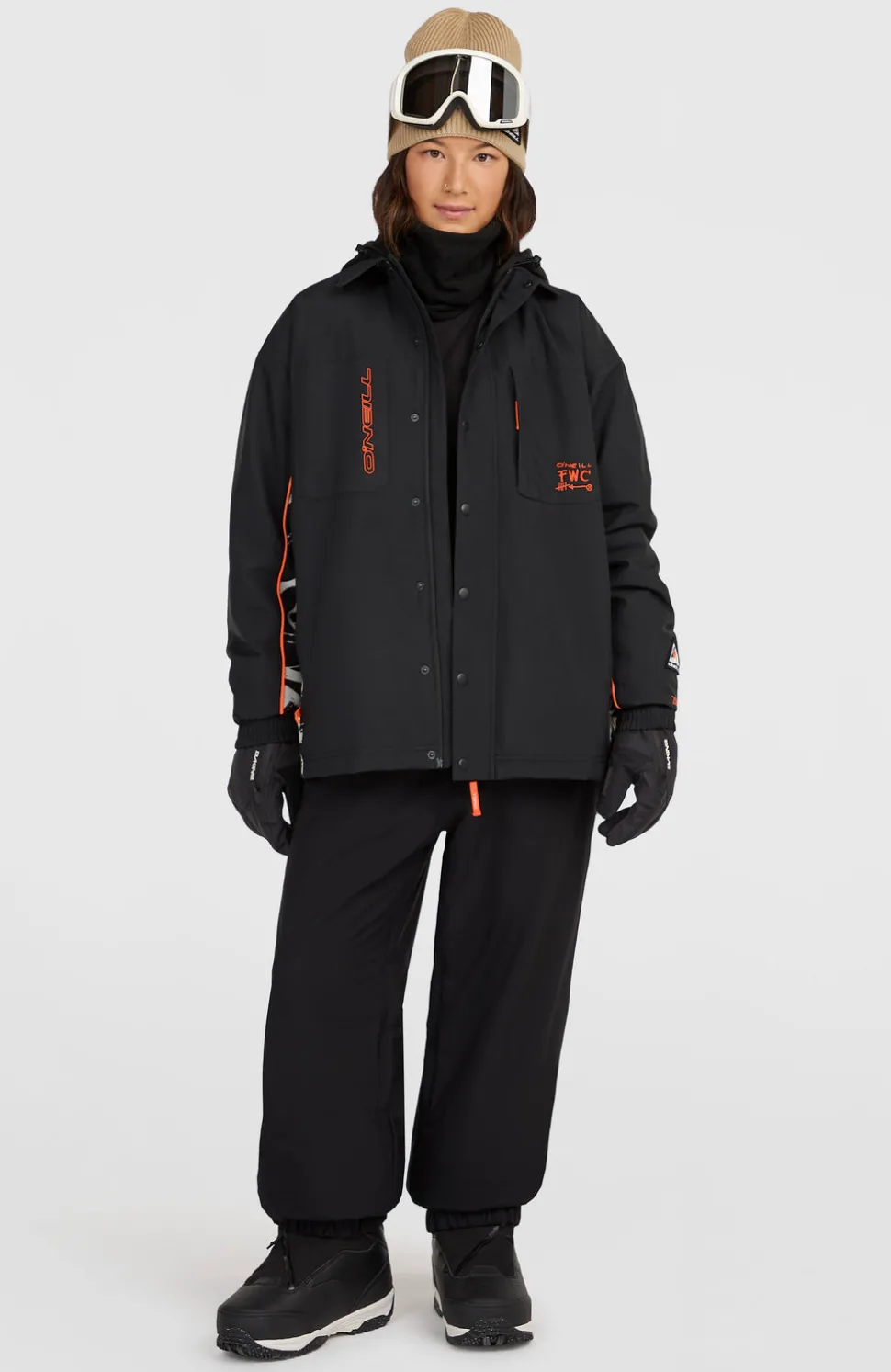 DamesFWC'Play Shacket wintersportjas| Zwart