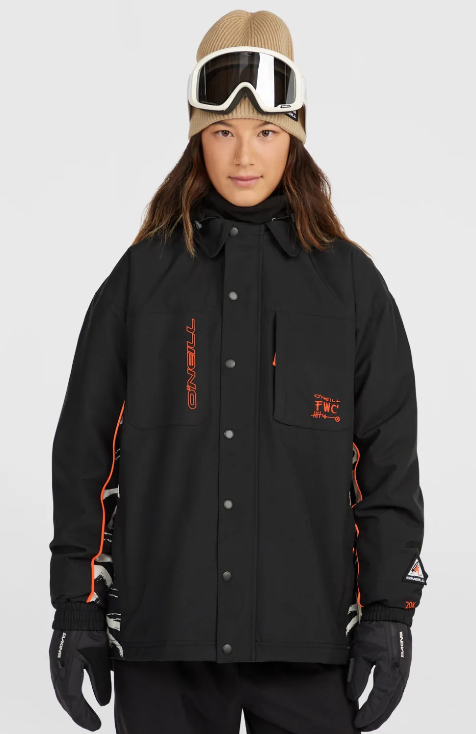 DamesFWC'Play Shacket wintersportjas| Zwart