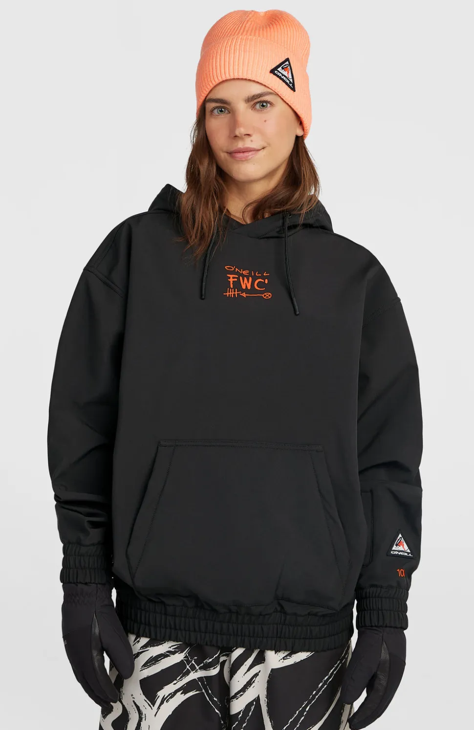 DamesFWC'Play Softshell hoodie| Zwart