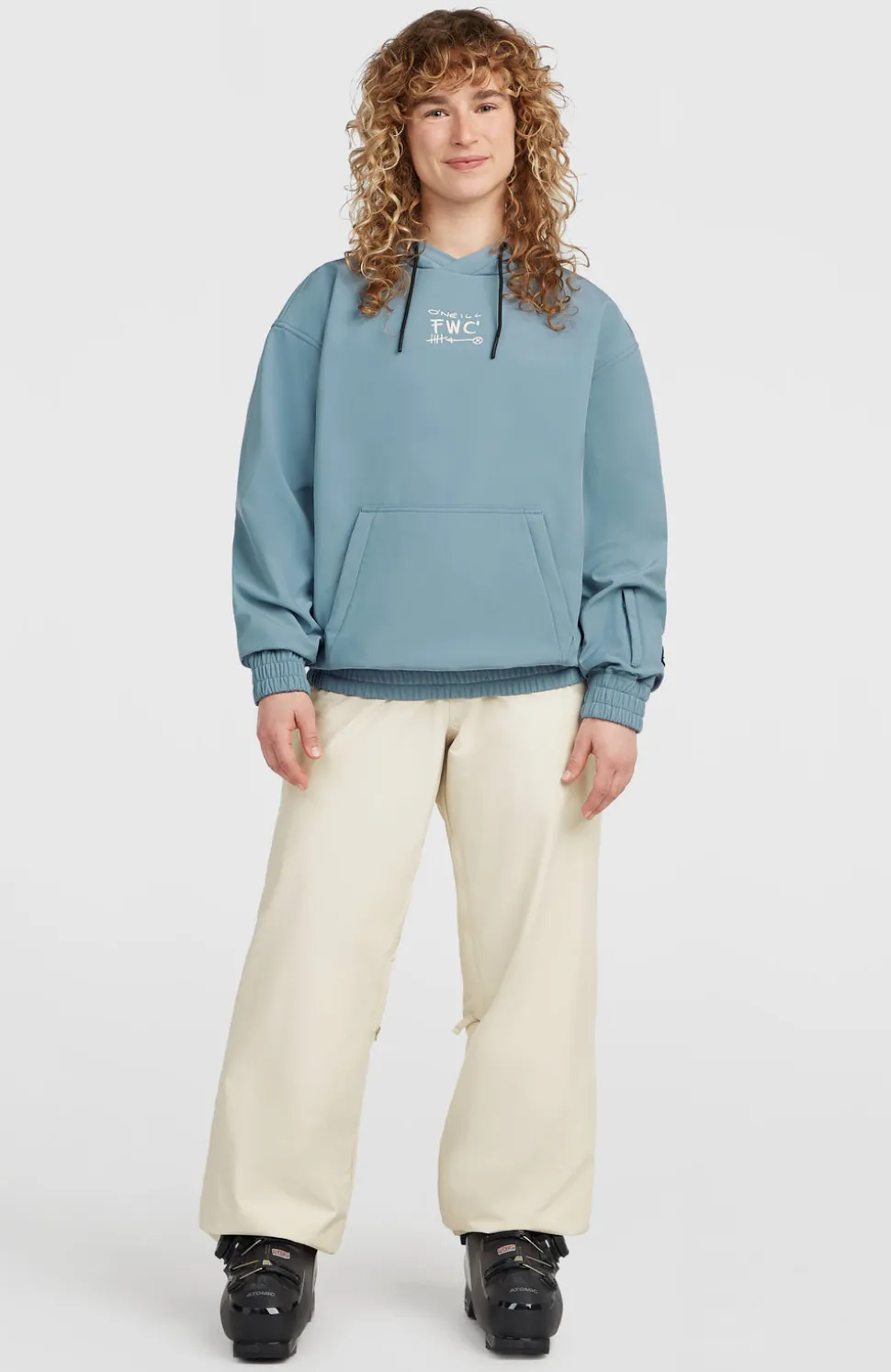 DamesFWC'Play Softshell hoodie| Blauw