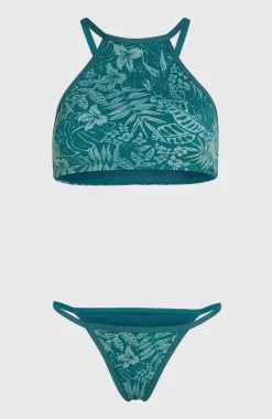 DamesHigh-Neck bikiniset| Groen