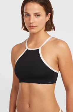 DamesHigh-Neck bikiniset| Zwart