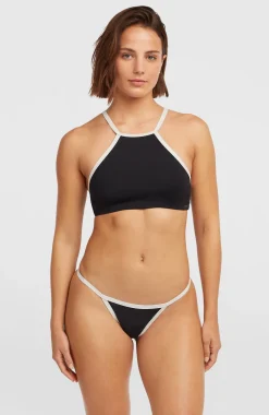 DamesHigh-Neck bikiniset| Zwart