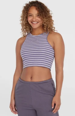 DamesJess Rib tanktop| Paars
