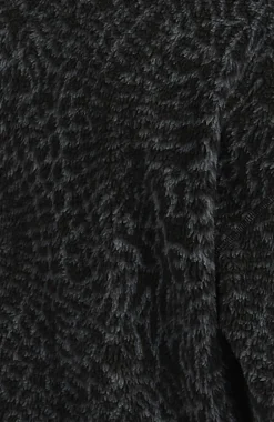 DamesMust-Have fleecetrui met halve rits| Zwart