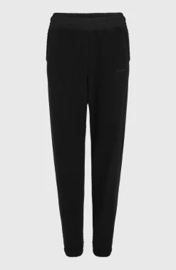 DamesMust-Have High-Pile joggingbroek| Zwart