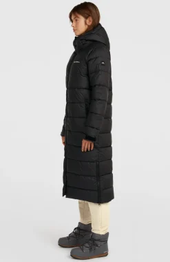 DamesMust-Have lange pufferjas| Zwart