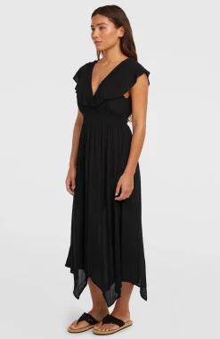 DamesMust-Have midi-jurk| Zwart