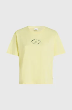 DamesO'Neill Boxy Back-Print T-shirt| Geel