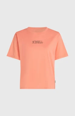 DamesO'Neill Boxy Back-Print T-shirt| Oranje