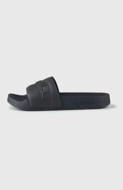 DamesO'Neill Embossed slippers| Zwart