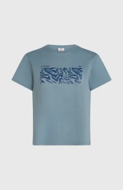 DamesO'Neill Graphic T-shirt| Blauw