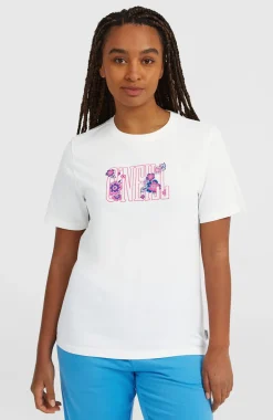 DamesO'Neill Graphic T-shirt| Wit