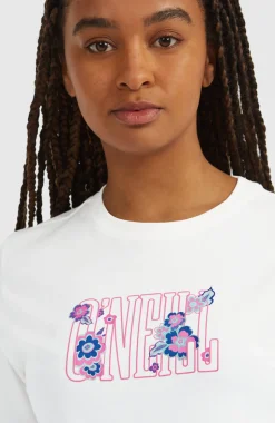 DamesO'Neill Graphic T-shirt| Wit