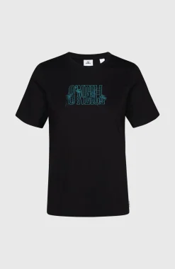 DamesO'Neill Graphic T-shirt| Zwart