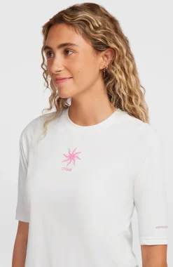 DamesO'Neill Hybrid Polygiene UPF 50+ T-shirt| Wit