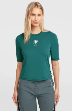 DamesO'Neill Hybrid Polygiene UPF 50+ T-shirt| Groen