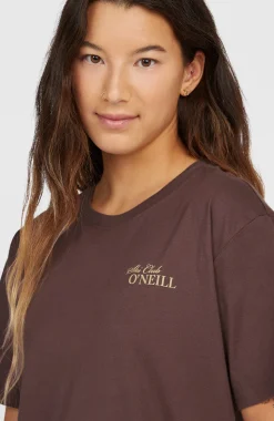 DamesO'Neill Must-Have Back-Graphic T-shirt| Paars