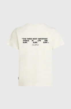 DamesO'Neill Polygiene Cotton Graphic T-shirt| Wit