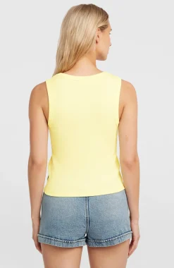 DamesO'Neill Rib tanktop| Geel