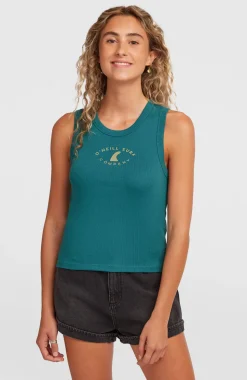 DamesO'Neill Rib tanktop| Groen