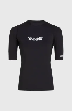DamesO'Neill UV-shirt met korte mouwen| Zwart