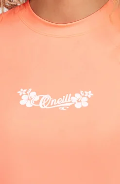 DamesO'Neill UV-shirt met korte mouwen| Oranje