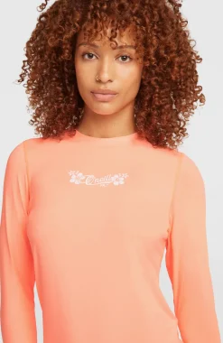 DamesO'Neill UV-shirt met lange mouwen| Oranje