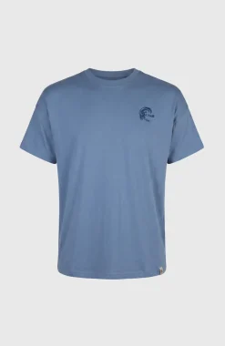 DamesO'Riginals Back-Print T-shirt| Blauw