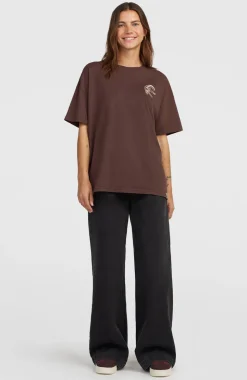 DamesO'Riginals Back-Print T-shirt| Paars