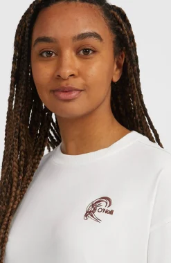 DamesO'Riginals Back-Print T-shirt| Wit