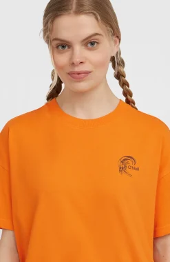 DamesO'Riginals Back-Print T-shirt| Oranje