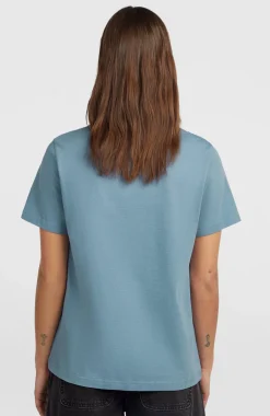 DamesO'Riginals Badge T-shirt| Blauw