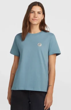 DamesO'Riginals Badge T-shirt| Blauw
