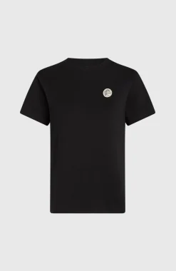 DamesO'Riginals Badge T-shirt| Zwart