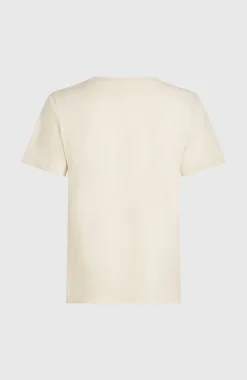 DamesO'Riginals Badge T-shirt| Wit