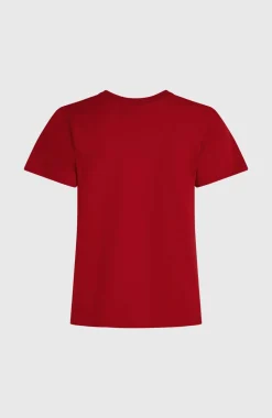 DamesO'Riginals Badge T-shirt| Rood