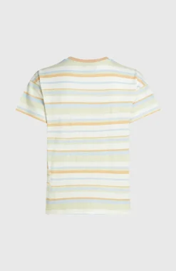 DamesO'Riginals Boxy Stripe T-shirt| Blauw