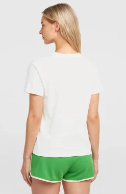 DamesO'Riginals Circle Surfer T-shirt| Wit