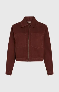 DamesO'Riginals Cord jas| Bruin