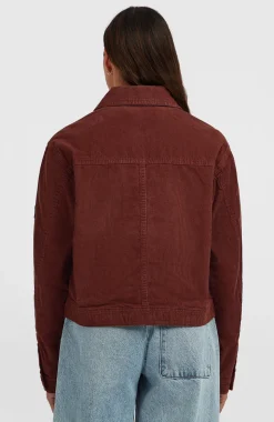 DamesO'Riginals Cord jas| Bruin