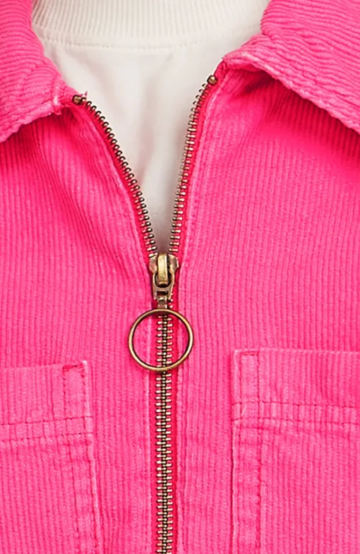 DamesO'Riginals Cord jas| Roze
