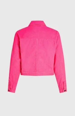 DamesO'Riginals Cord jas| Roze