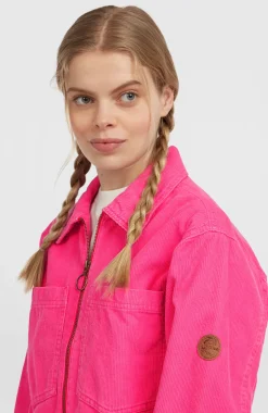 DamesO'Riginals Cord jas| Roze