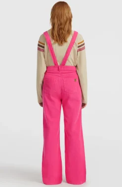 DamesO'Riginals Cord tuinbroek| Roze