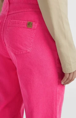 DamesO'Riginals Cord tuinbroek| Roze