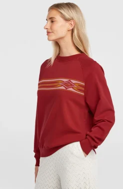 DamesO'Riginals Crewneck sweater| Rood