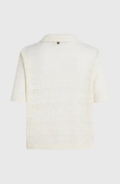 DamesO'Riginals Crochet blouse| Wit
